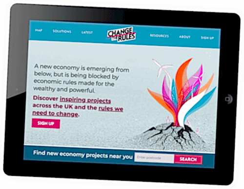 Change The Rules website